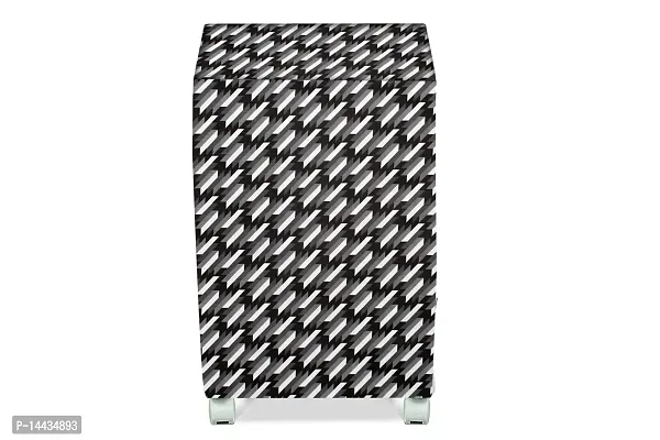 Stylista Cooler Cover Compatible for Hindware Snowcrest 23 Liter Medium Tower Cooler Symmetric Pattern Black-thumb3