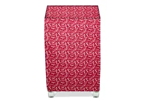 Stylista Cooler Cover Compatible for Crompton Woodwool 90 Liter Desert Cooler Frieze Pattern Red-thumb2