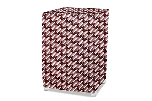 Stylista Cooler Cover Compatible for Hindware Snowcrest 23 Liter Medium Tower Cooler Symmetric Pattern Maroon-thumb1