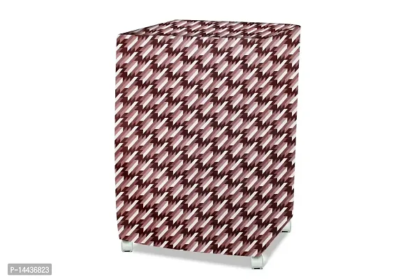 Stylista Cooler Cover Compatible for Hindware Snowcrest 23 Liter Medium Tower Cooler Symmetric Pattern Maroon-thumb2