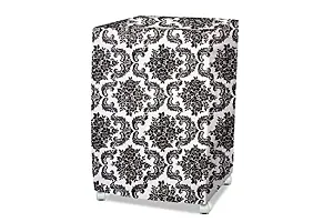 Stylista Cooler Cover Compatible for Butterfly Eco Smart Plus 25 Liter Tower Cooler Floral White  Black-thumb1