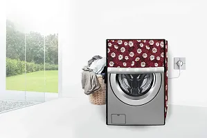 Stylista Washing Machine Cover Compatible for IFB 6 kg Diva Aqua SX Front Load Printed Pattern-thumb1