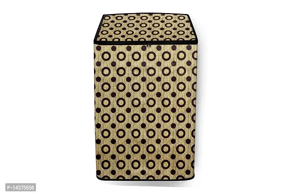 Stylista Washing Machine Cover Compatible for Godrej 6.2 kg Fully-Automatic Top Load WTA 620 CI Printed-thumb3