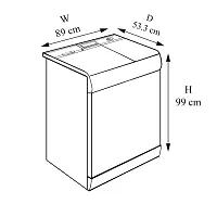 Stylista Washing Machine Cover Compatible for Whirlpool 8-thumb3