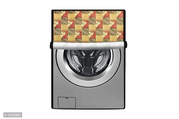 Stylista Washing Machine Cover Compatible for LG 6.5 kg Inverter Front Load FHT1065SNW.ABWPEIL Printed