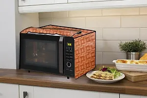 Stylista PVC Microwave Oven Cover for Whirlpool 20 L Solo Magicook Classic-20L, Seamless Pattern Brick-thumb2