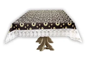 Stylista 10 Seater Dining Table Cover Size 60x120 Inches Floral Pattern-thumb1