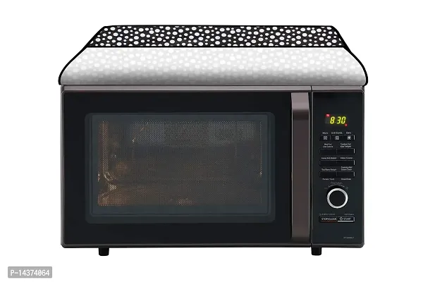 Stylista Microwave Oven Cover for Mitashi 20 L Convection MiMW20C8H100, Polka dot Pattern-thumb2