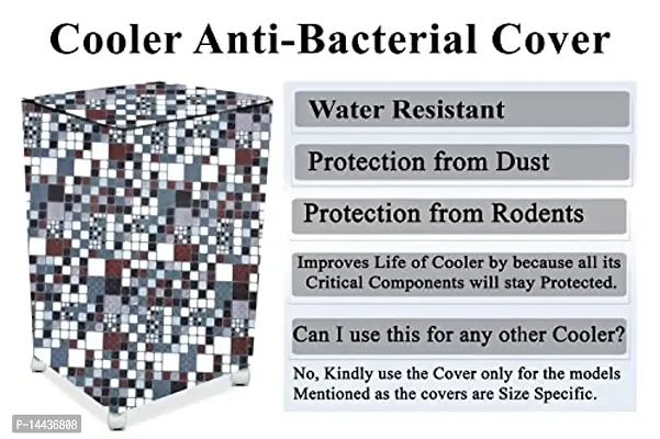 Stylista Cooler Cover Compatible for RR Elecrtic 36 Liter Tower Cooler Abstract Pattern Grey-thumb5