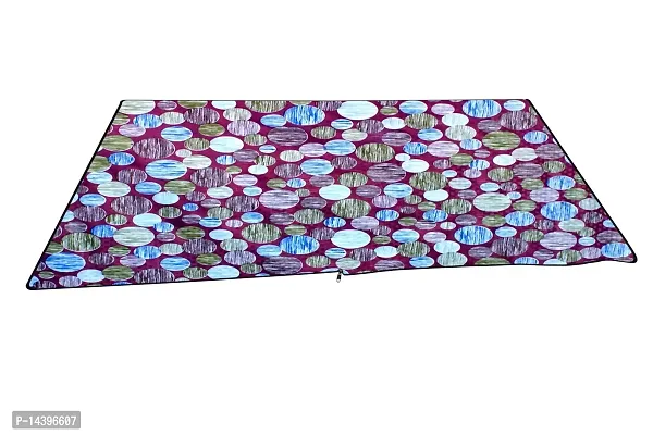 Stylista Bed Server Food mats/Outdoor Picnic mat Reversible WxL in Inches 36x27 can be Doubled up to WxL 36x54-thumb5