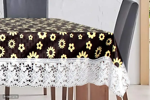 Stylista 10 Seater Dining Table Cover Size 60x120 Inches Floral Pattern