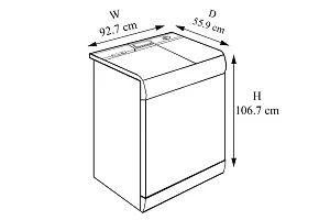 Stylista Washing Machine Cover Compatible for Samsung Semi-Automatic Top Loading-thumb3