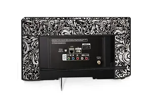 Stylista Waterproof LED TV Cover for All 40 Inch Models Floral Pattern Black-thumb4