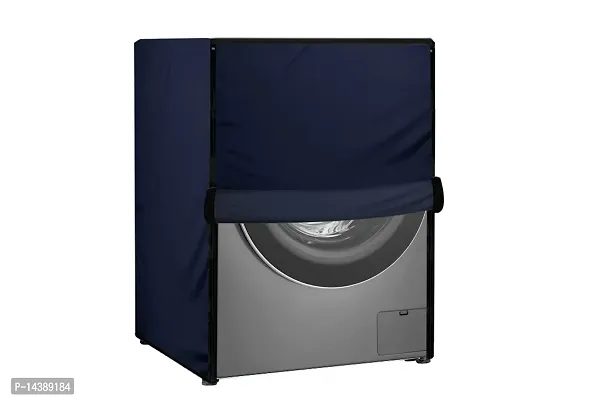 Stylista Waterproof Front Load Washing Machine Cover Compatible for LG 8 kg  9 Kg Blue