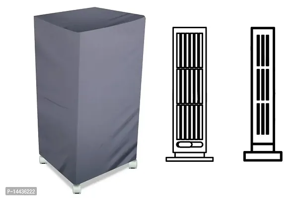 Stylista Cooler Cover Compatible for Butterfly Eco Smart Plus 25 Liter Tower Cooler Grey Color