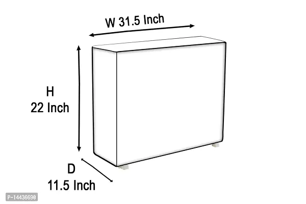 Stylista split ac cover set of indoor and outdoor unit Compatible for Daikin-thumb5