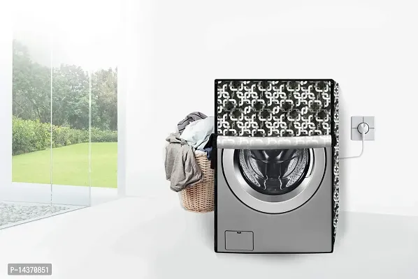 Stylista Washing Machine Cover Compatible for Front Loading Bosch WAB16060IN 6Kg-thumb2