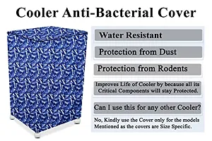 Stylista Cooler Cover Compatible for Cello Mega Tower 15 Liter Tower Cooler Frieze Pattern Blue-thumb4