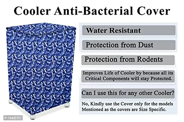 Stylista Cooler Cover Compatible for Cello Mega Tower 15 Liter Tower Cooler Frieze Pattern Blue-thumb5