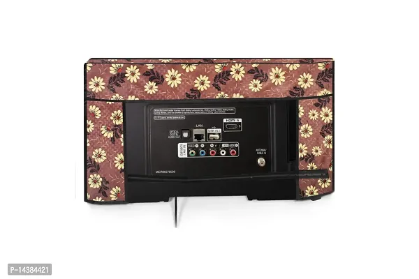 Stylista Printed PVC LED/LCD TV Cover for 43 Inches All Brands and Models-thumb5