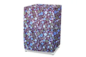 Stylista Cooler Cover Compatible for Kumaka Plastic Kmk-Tf23-F 23 Liter Tower Cooler Abstract Pattern Magenta-thumb1