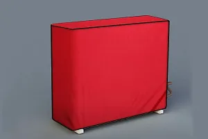 Stylista split ac cover set of indoor and outdoor unit Compatible for 1 Ton HITACHI ZUNOH RAFG312HEDO Red-thumb2