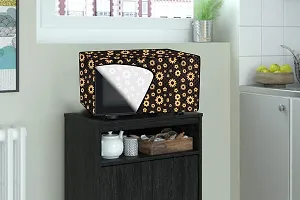 Stylista Microwave Oven Cover for Haier 20 L Convection HIL2001CSPH, Floral Pattern-thumb1