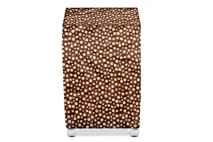 Stylista Cooler Cover Compatible for V-Guard Aikido 70 Liter Desert Cooler Polka Dot Pattern Brown-thumb2