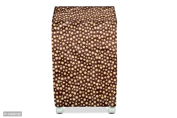 Stylista Cooler Cover Compatible for V-Guard Aikido 70 Liter Desert Cooler Polka Dot Pattern Brown-thumb3