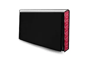 Stylista Waterproof LED TV Cover for All 50 Inch Models Frieze Pattern Red-thumb2