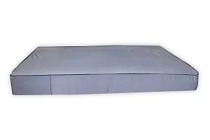 Stylista Mattress Protector Hypoallergenic/Waterproof Polyester Single Bed Size LxW 78x36 Grey-thumb2