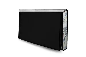 Stylista Printed PVC LED/LCD TV Cover for 43 Inches All Brands and Models, Mosaic Pattern Cream-thumb2