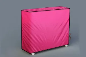 Stylista split ac cover set of indoor and outdoor unit Compatible for 1.5 Ton LG PS-Q19BNZE Pink-thumb2