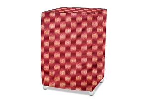Stylista Cooler Cover Compatible for Crompton Woodwool 90 Liter Desert Cooler Gingham Pattern Red-thumb1
