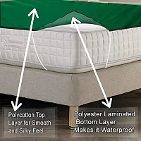 Stylista Bedsheet/Mattress Protector Waterproof/Hypoallergenic Polyester Bedsheet-thumb2