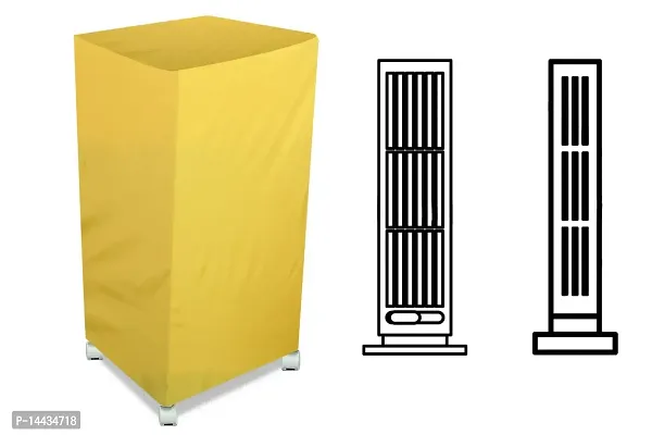 Stylista Cooler Cover Compatible for Vistara Nexa 13 Liter Tower Cooler Yellow Color