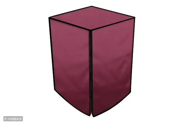 Stylista Washing Machine Cover Compatible for Front Load IFB Senator Aqua SX - 8 Kg Maroon-thumb5