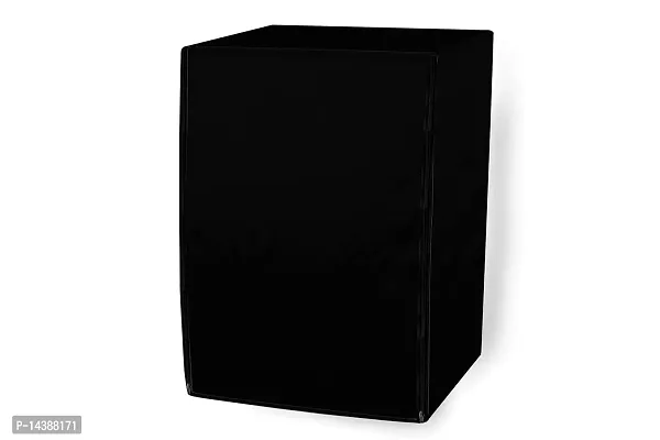 Stylista Waterproof Front Load Washing Machine Cover Compatible for LG 8 kg  9 Kg Black-thumb5