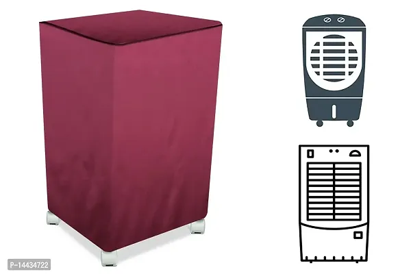 Stylista Cooler Cover Compatible for RR Elecrtic 36 Liter Tower Cooler Maroon Color