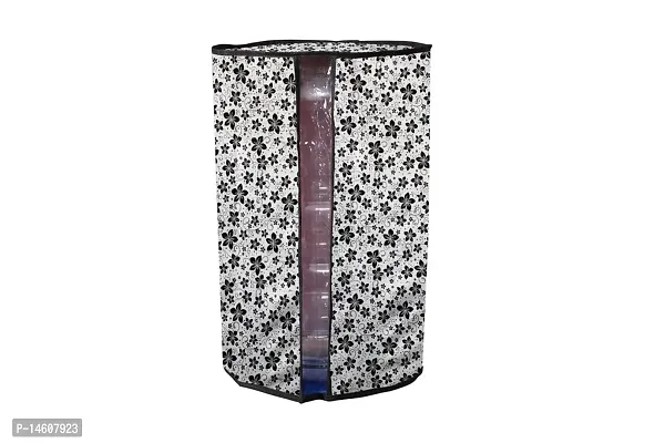 Stylista PVC 20ltr Water Dispenser Bottle Cover Pack of 2, Floral Pattern Grey-thumb5