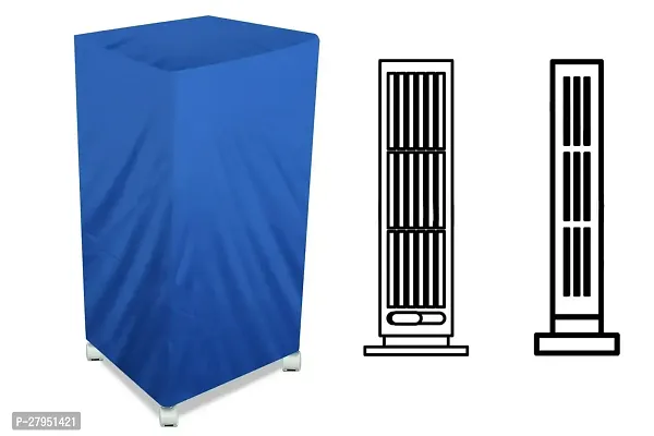 Stylista Cooler Cover Compatible for Voltas VM T35MH 35 Liter Tower Cooler Royal Blue Color