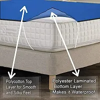 Stylista Bedsheet/Mattress Protector Waterproof/Hypoallergenic Polyester Bedsheet-thumb1