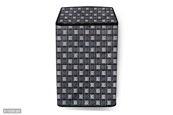 Stylista Washing Machine Cover Compatible for LG 7.0 Kg Inverter Fully-Automatic Top Loading T8069NEDLH Grey-thumb3