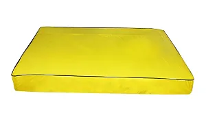 Stylista Mattress Protector Hypoallergenic/Waterproof Polyester Single Bed Size LxW 78x36 Yellow-thumb2