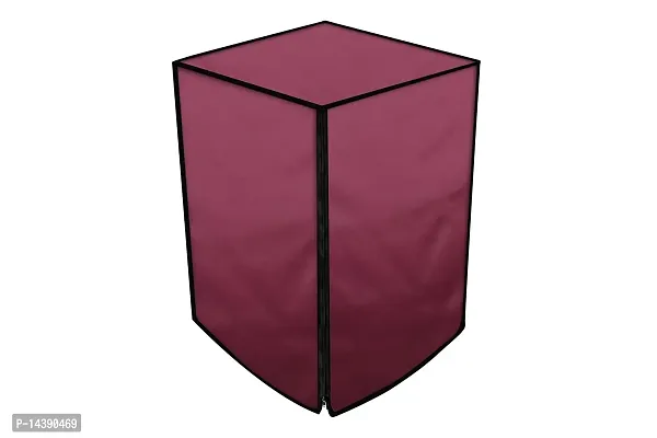 Stylista Waterproof Front Load Washing Machine Cover Compatible for LG 8 kg  9 Kg Maroon-thumb5