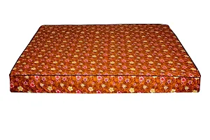 Stylista Mattress Protector Hypoallergenic/Waterproof Polyester Single Bed Size LxW 75x36 Orange-thumb2