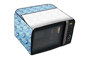 Stylista Microwave Oven Cover for Mitashi 20 L Convection MiMW20C8H100 Surface Pattern Blue-thumb4