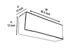 Stylista split ac cover set of indoor and outdoor unit Compatible for 1.5 Ton SAMSUNG AR18BY4ZAWK Symmetric Pattern Voilet-thumb3