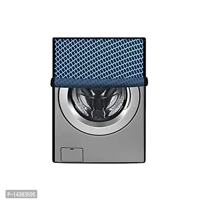 Stylista Washing Machine Cover Compatible for IFB 6.5 Kg Fully-Automatic Front Loading Senorita ZX Argyle Pattern Blue