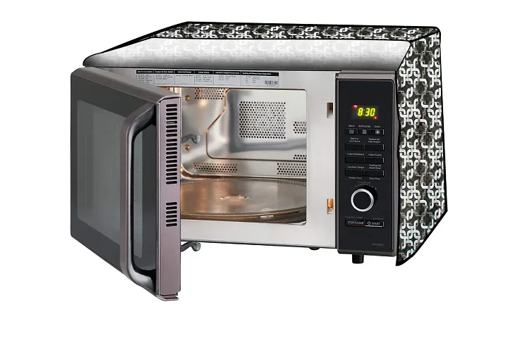 Stylista Microwave Oven Cover for LG 28 L Convection MC2846BV (Free Fridge/Oven/Wardrobe Handle Cover)